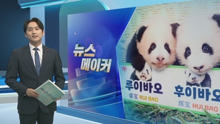 [뉴스메이커] ‘쌍둥이 판다’ 루이·후이바오 데뷔 임박