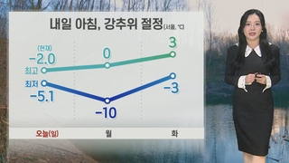 [날씨] 전국 곳곳 한파 주의보…중부 종일 영하권 추위
