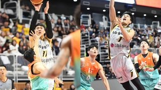 마레이 없어도…LG, kt 꺾고 공동 3위로