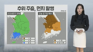 [날씨] 한파 대신 미세먼지…동쪽 중심 건조한 대기