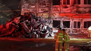 문경 공장서 화재…고립됐던 소방관 2명 끝내 숨져