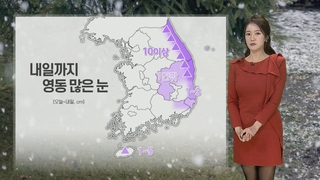 [날씨] 내일 서쪽 곳곳 미세먼지…영동 최대 10cm 이상 대설