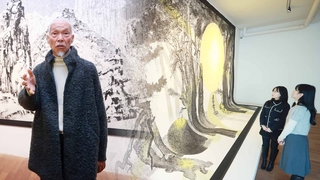 세계 매료시킨 박대성 화백…한국 수묵화 매력 속으로