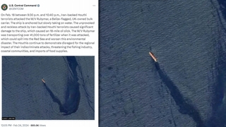 후티 공격한 침몰위기 선박에 ‘화학비료’ 가득…환경재앙 우려