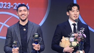 ‘필리핀 출신’ 알바노, 국내 MVP…이정현 5관왕