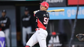 서건창 역전 투런포…KIA, KT 잡고 2위 도약