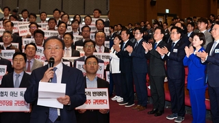 21대 막판까지 특검 대치…”국민 상대 직무유기”vs”거부권 정국 술책”