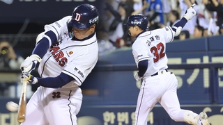 두산 파죽의 6연승…김재환 잠실서 100번째 홈런