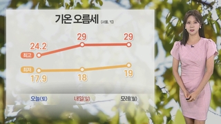 [날씨] 중부 짙은 안개 유의…내일부터 다시 여름 더위