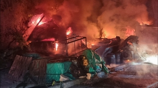 경남 진주 농기계 창고 화재…5천만원 재산 피해