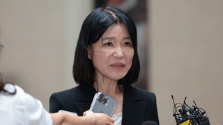 [현장연결] 첫 출근 이진숙 “방통위 2인 체제 책임, 민주당에 있다”