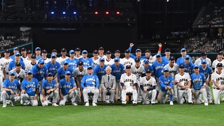 한일 프로야구 레전드 올스타전…이종범 3안타 활약