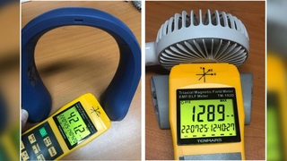 환경단체 “목에 거는 휴대용 선풍기서 전자파 과다 발생”