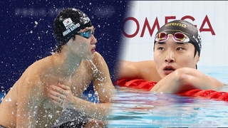 황선우·김우민 자유형 200m 동반 준결승 진출