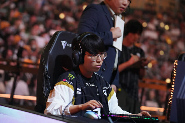 ‘5연속 우승 보인다’…젠지, 3세트 한화생명 꺾고 매치포인트