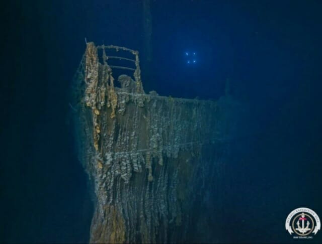 영화 ‘타이타닉’ 명장면 연출했던 뱃머리가 사라졌다