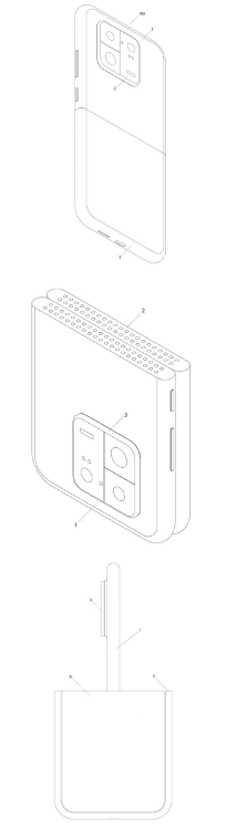 中 샤오미, ‘목 돌아가는’ 폴더블폰 특허 등록