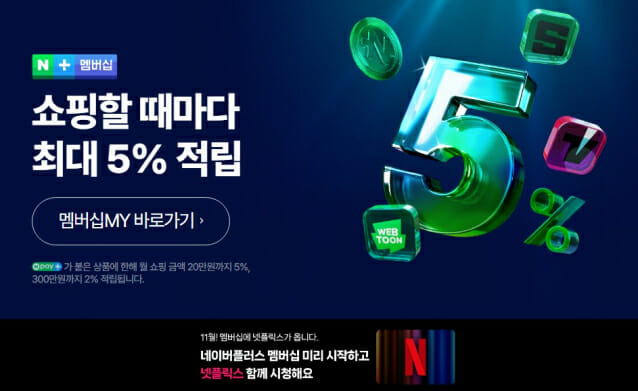 ‘넷플릭스’ 넣고 ‘시리즈온’ 빼고…네이버플러스 이렇게 바뀐다