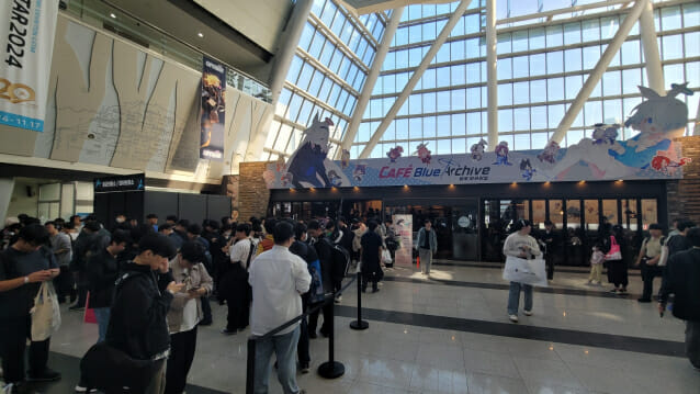 넥슨 ‘블루 아카이브’, 지스타서도 인기폭발