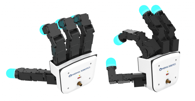 원익로보틱스, 촉각센서 탑재 로봇손 출시