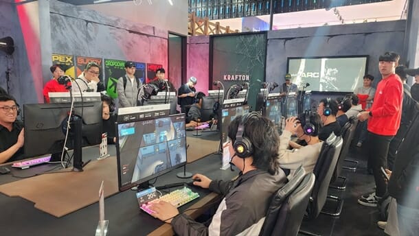 지스타 단골 크래프톤, 딩컴 투게더-프로젝트 아크 집중조명