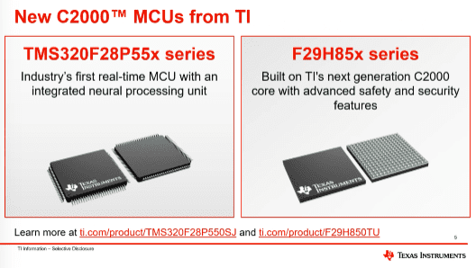 TI, MCU에 ‘업계 최초’ NPU 통합…”산업·자동차 시장 공략”