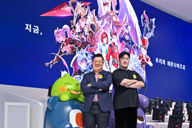 넷마블 김정기-이종혁 “세븐나이츠 리버스, 세나 전성기 재현할 것”