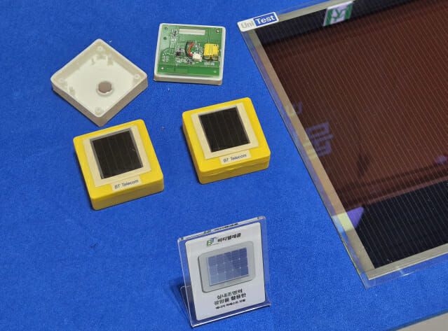 유니테스트, 실내 조명으로 전기 생산하는 모듈 ‘BIXPO 2024’서 공개