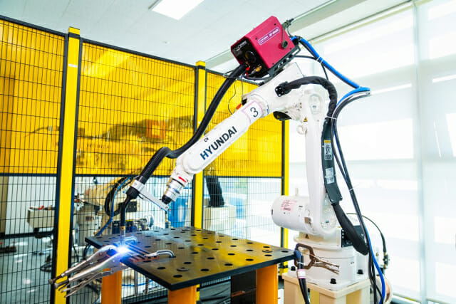HD현대로보틱스, 아크용접 교육장 개소