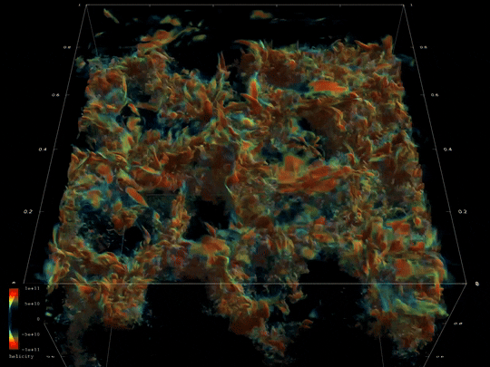 [영상] 태양 대기층 움직임, 슈퍼컴으로 시뮬레이션했더니