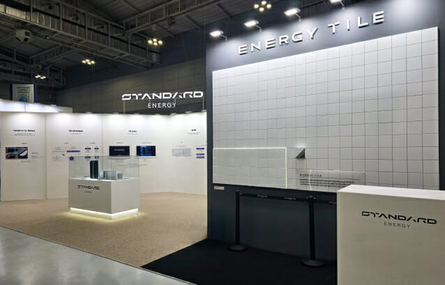 타일로 변신한 ‘ESS’…스탠다드에너지, 내년 신제품 출시