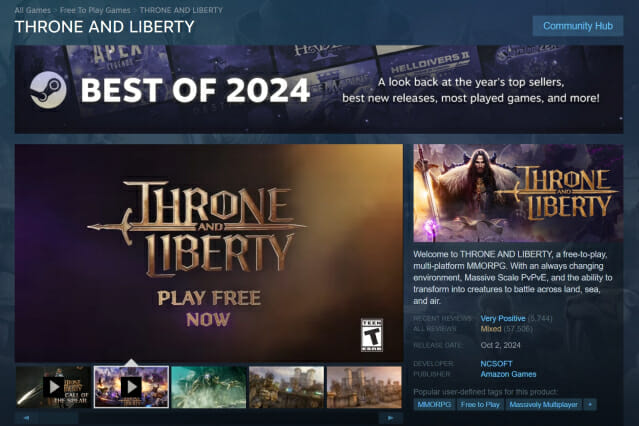 엔씨소프트 TL, 새해도 글로벌 흥행 이어간다