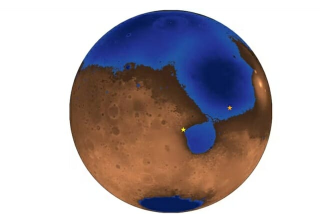 붉은 행성서 바다 흔적 찾았다…해안 지하 퇴적층 확인 [여기는 화성]