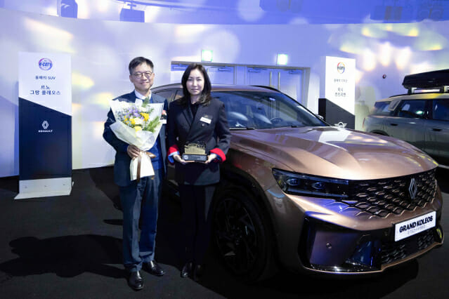 한국자동차기자협회가 뽑은 ‘올해의 SUV’는 르노 그랑콜레오스