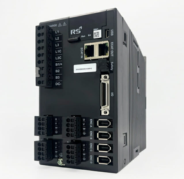 알에스오토메이션, 최소형 4축 드라이브 中서 시험