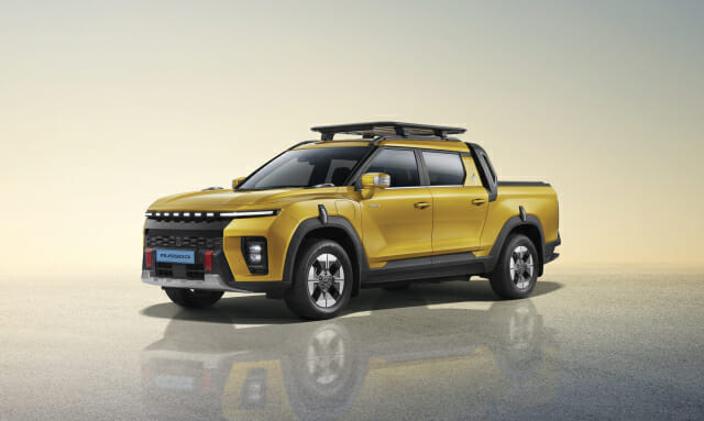 KGM 첫 전기 픽업 ‘무쏘 EV’ 가격 확정…4800만원부터