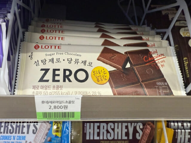 ‘설탕제로’ 초콜릿, 혈당 상승 안전할까