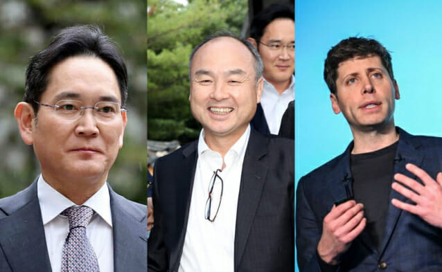 이재용·손정의·샘 알트먼 3자 회동…AI 협력 논의 기대
