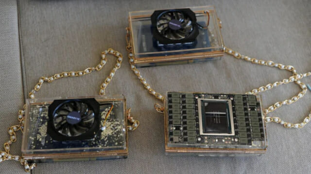 엔비디아 H100 GPU로 만든 명품가방…6500만원에 거래된다
