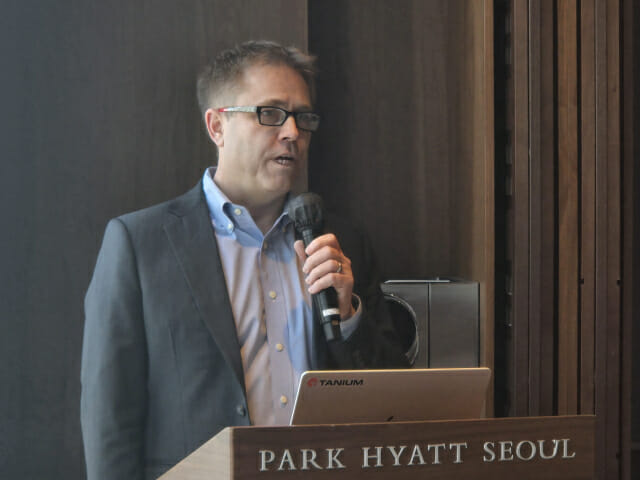 “韓 반도체·중공업, 태니엄 보안 제품 쓴다”