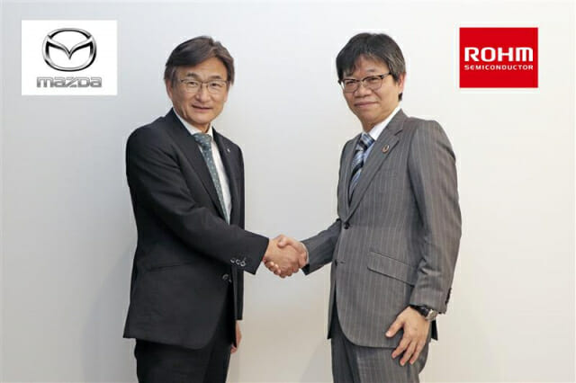 로옴, 마쓰다와 GaN 전력반도체 기반 車부품 공동 개발 협력
