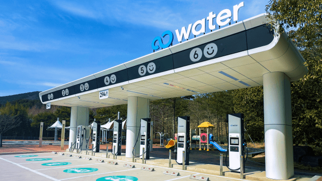 워터, 고속도로 전기차 급속 충전소 8곳 개소