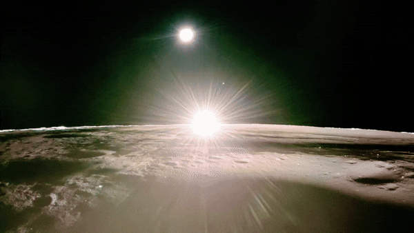 [영상] 달 일몰 고화질 영상 첫 포착…”번쩍이다 땅거미지네”