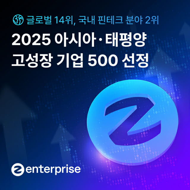 지엔터프라이즈, FT ‘2025 아·태 고성장 기업 500’ 글로벌 14위