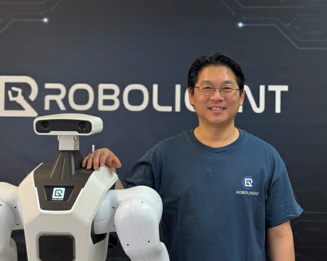 로볼리전트, 바퀴형 휴머노이드 ‘로빈’ 공개