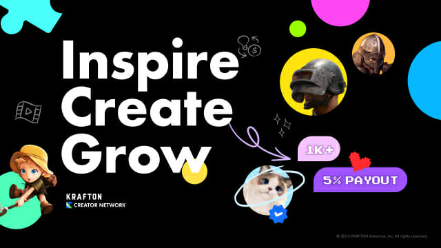 크래프톤, 크리에이터와 상생나서…KCN 론칭