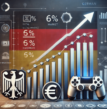독일 게임시장, 2024년 14조8천524억원 규모…전년 대비 6% 감소