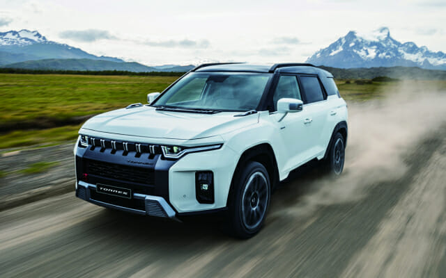 KGM, 토레스 하이브리드 출시…연비 15.7㎞/ℓ에 3140만원