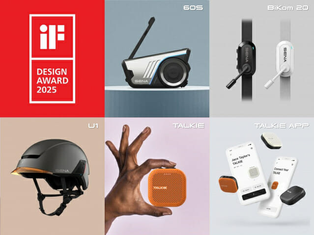 세나테크놀로지, iF 디자인 어워드 5관왕