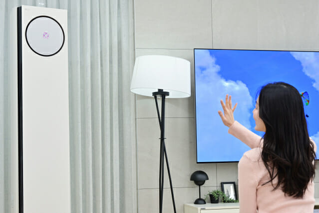 LG 휘센 AI 에어컨, 올초 판매량 ‘껑충’…”스탠드 제품 비중 70%”